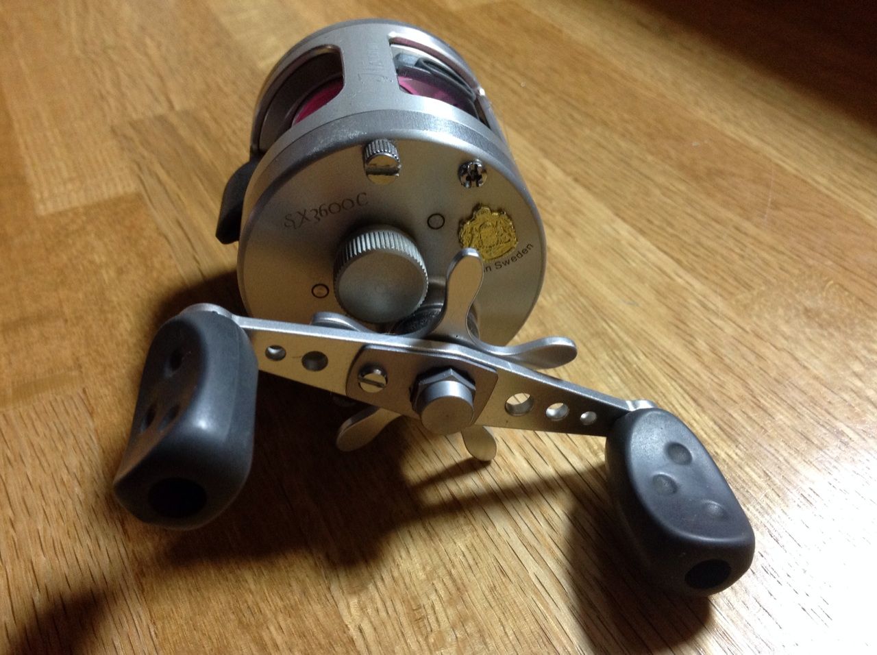 ａｂｕ モラム Sx3600c ハンドル交換 おっさん達のブログ