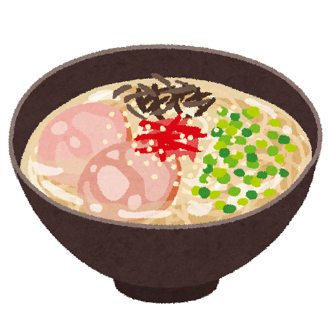 とんこつラーメン (2)