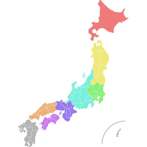 日本地図