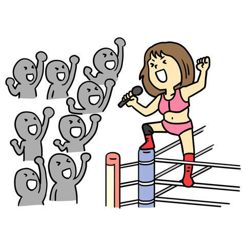 女子プロレスラー