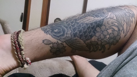 画像あり ボールペンで刺青彫ったでー ネギ速