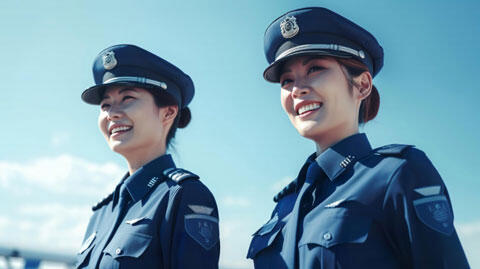 女性警察官　イメージ