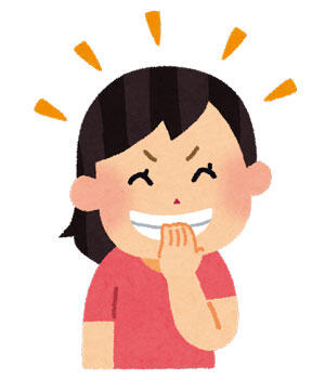 笑っている女の子