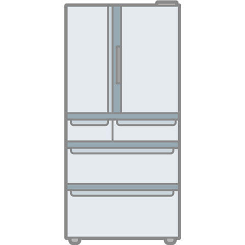 大型の冷蔵庫