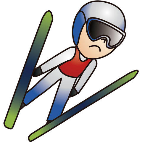 スキージャンプの選手
