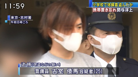 画像あり 超絶イケメン警備員 25 がjsの体操服を盗んで逮捕wwwwwwww ネギ速 画像あり 超絶イケメン警備員 25 がjsの体操服を盗んで逮捕wwwwwwww ネギ速