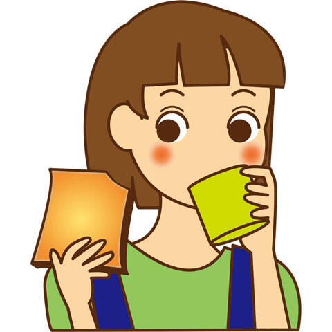 トースト- コーヒー