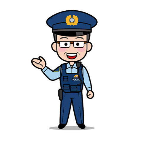 男性警察官