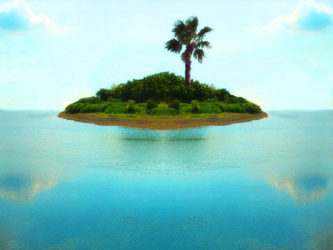 無人島　イメージ