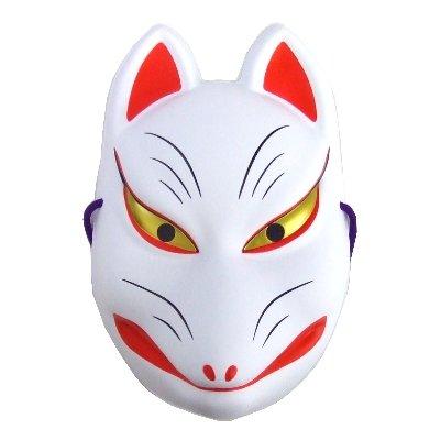 狐のお面 不審者