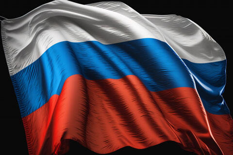 ロシアの国旗のイメージ