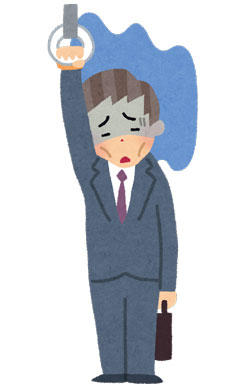 疲れたサラリーマン