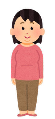 ぽっちゃりした女性
