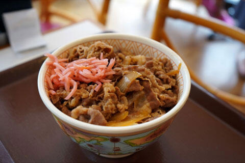 牛丼屋の牛丼