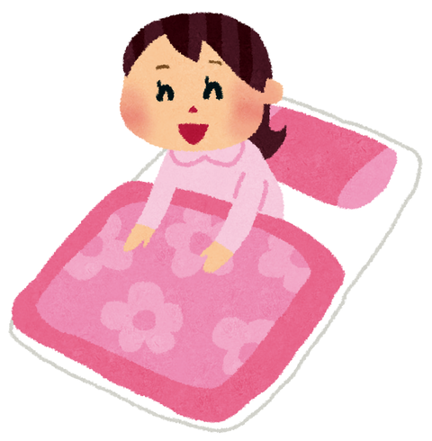 寝起き