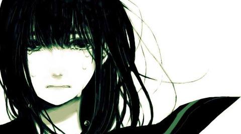 二次画像 女の子が泣いてる画像ください ネギ速