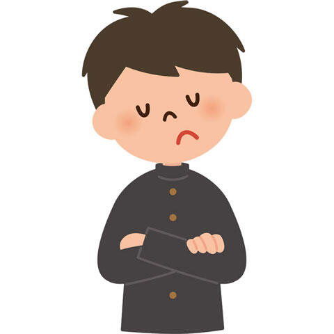 悩む 中学生