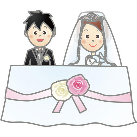 結婚　会見