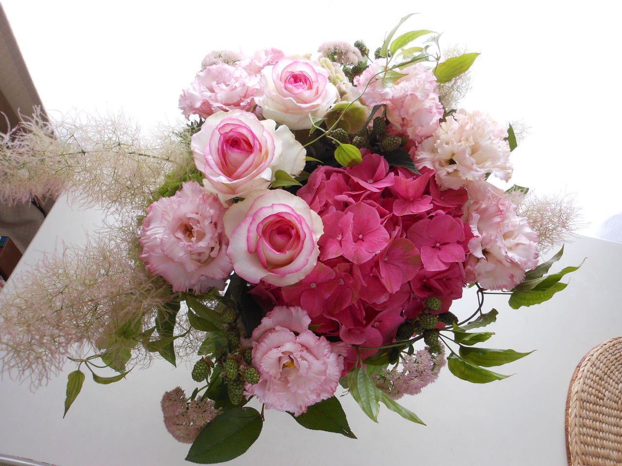 思いがけない花のプレゼント ネギ風呂 ネギブロ