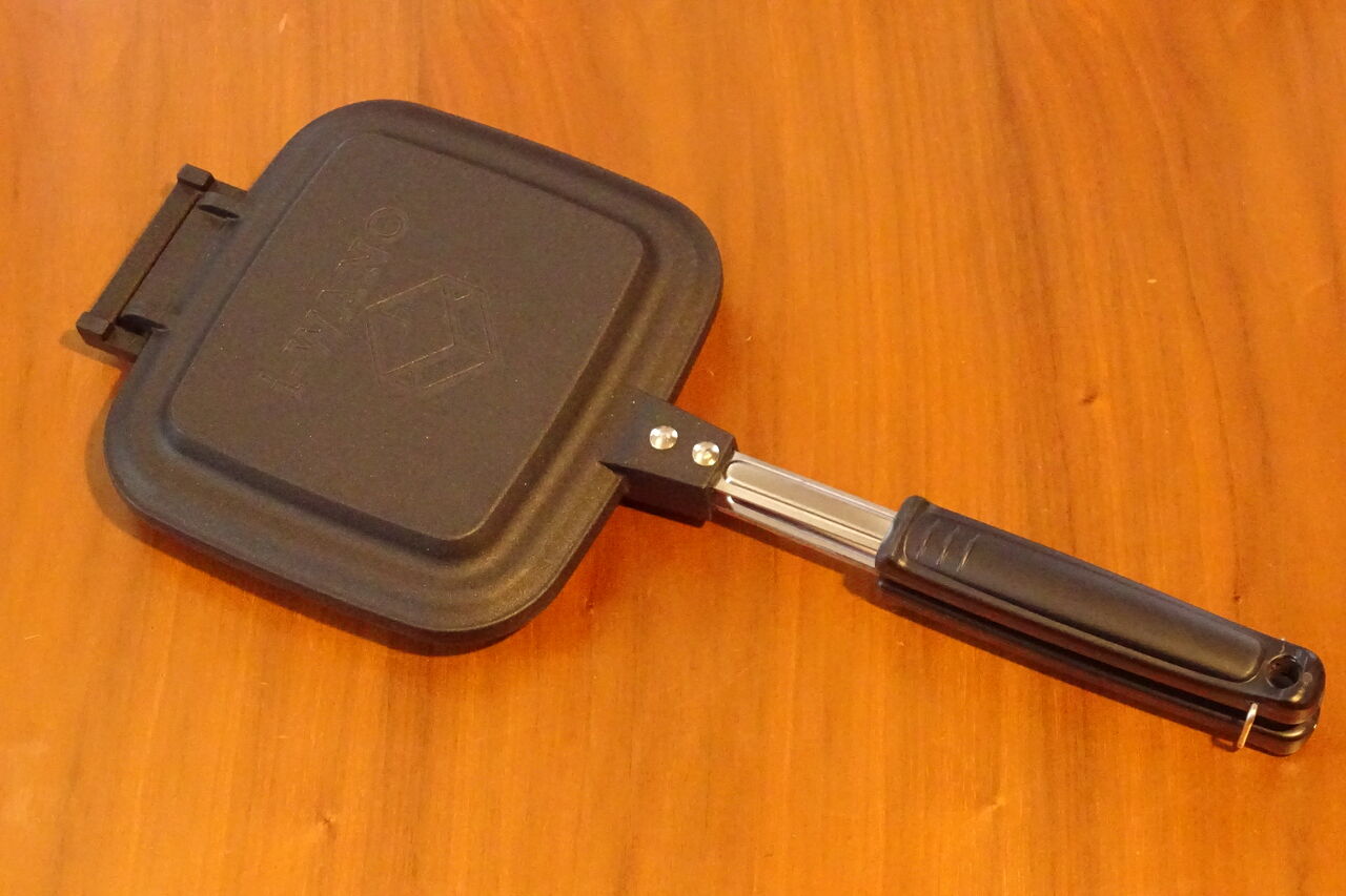 耳がぺたんこカリカリ 直火焼きホットサンドメーカー買ってみた Neigeノ庭カラ