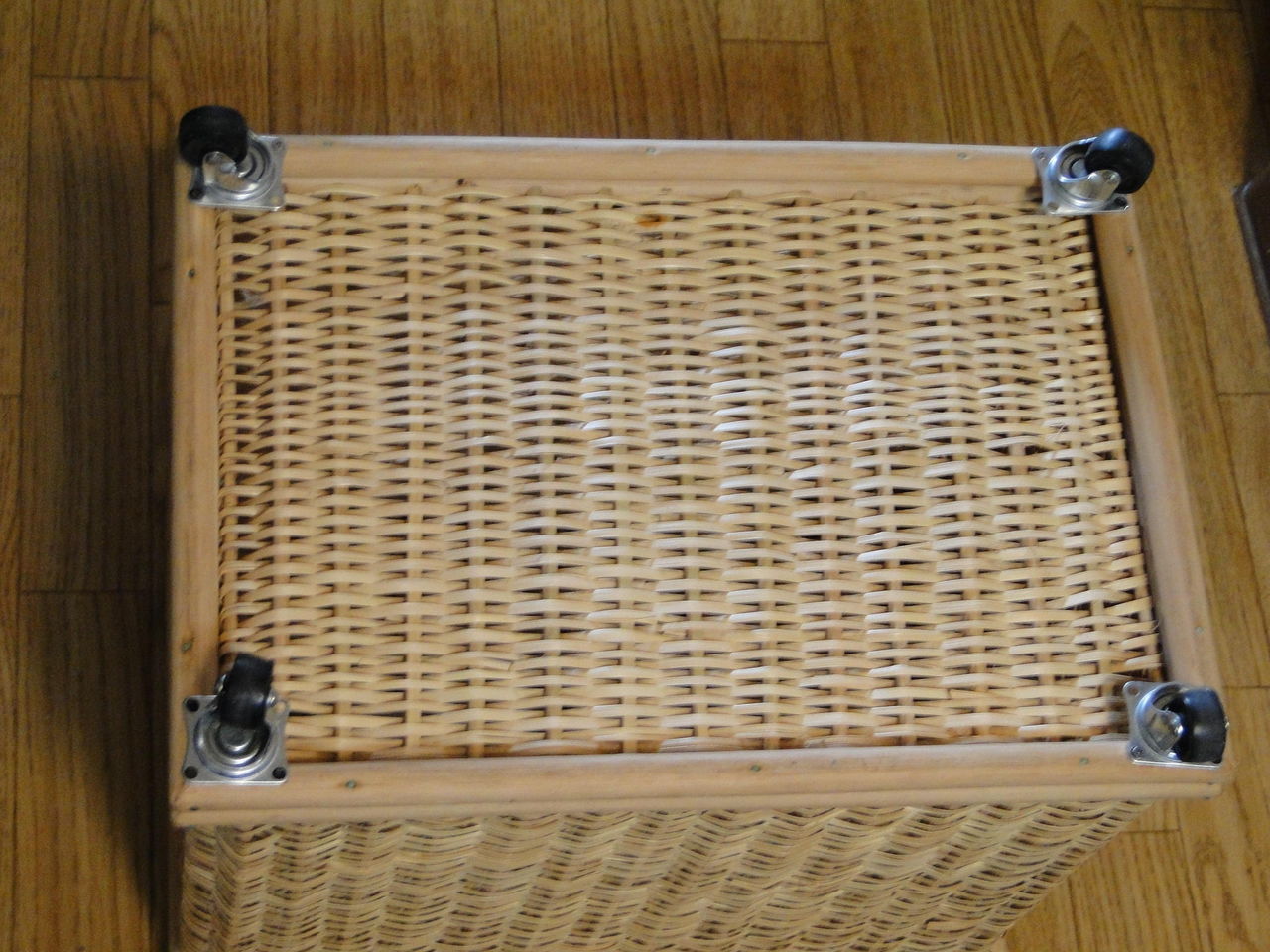 無印良品 ブリ材バスケットの収納 : Neigeノ庭カラ