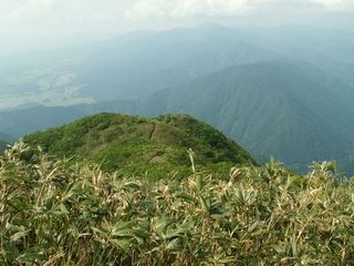 荒島岳 山頂手前のピーク