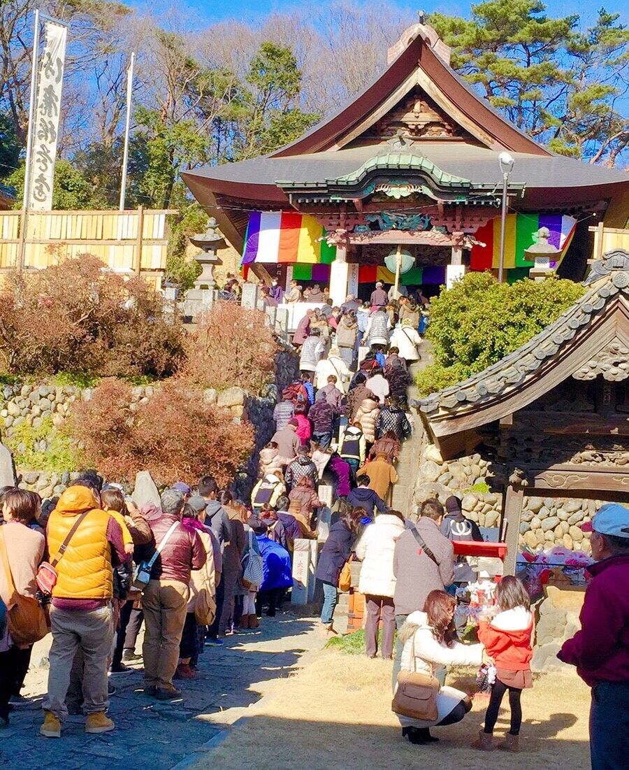 初詣、日本一の開運スポット埼玉厄除け開運大師龍泉寺u2049️ : ねこ座日記