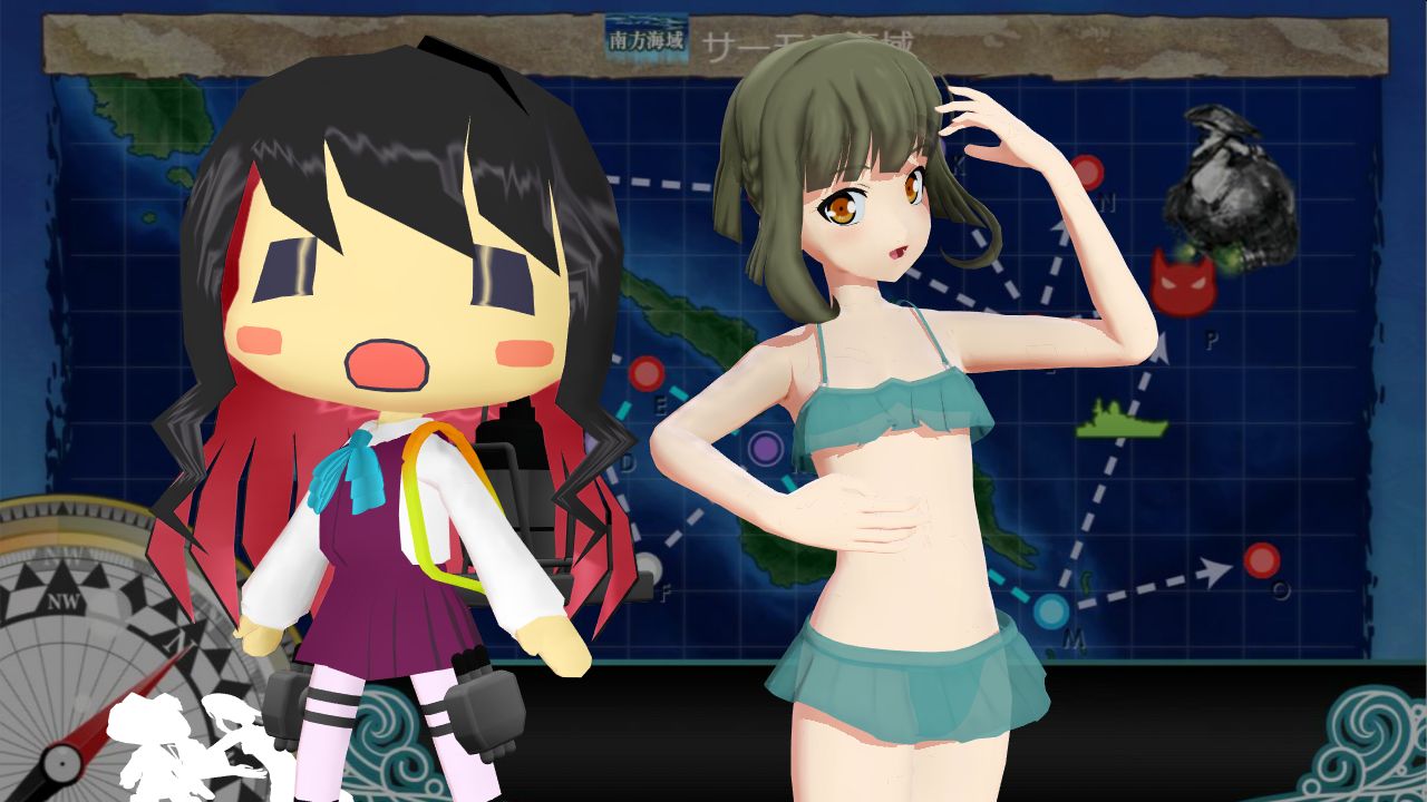 今季こそ改二チャンス 高波と精鋭 31駆 鉄底海域に突入せよ なのです ねこさんなのです