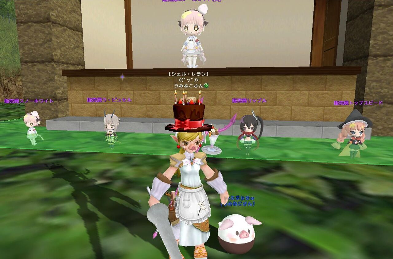 MoE魔法少女育成計画復刻コラボ！原作10周年なのです（記念ビルボード） : ねこさんなのです