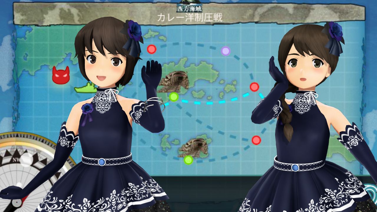 原寸大瑞雲や艦これジェットに混乱する深雪と浦波たち 俺タワーが折れたわー ねこさんなのです