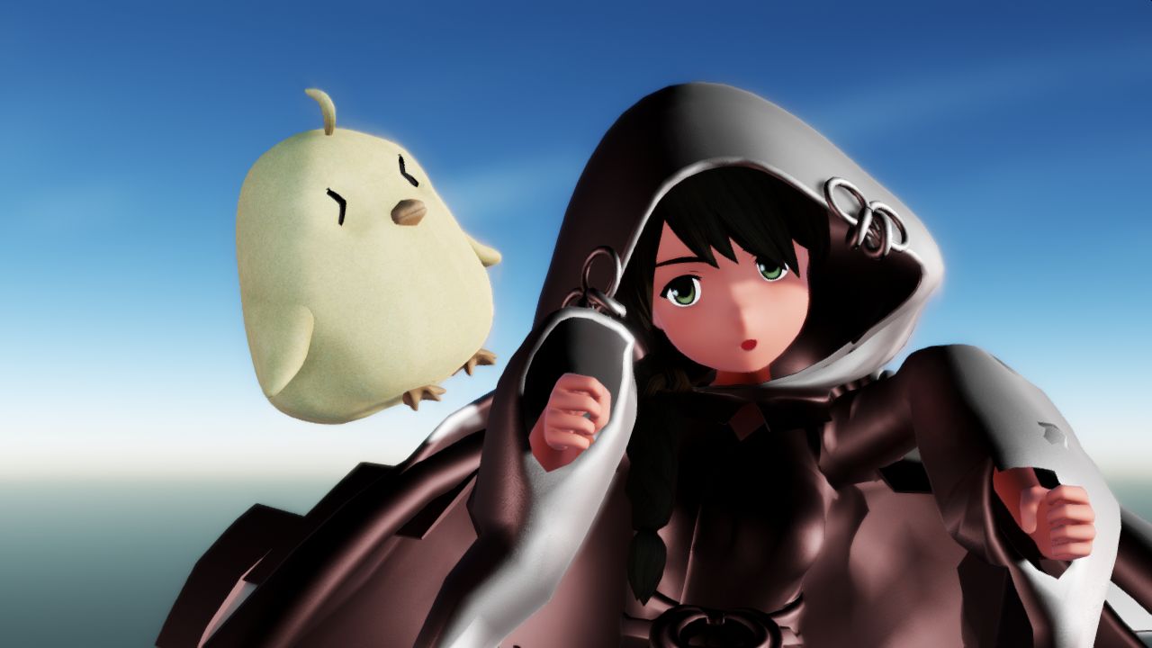 和服フードの白装束でヒヨコとともに行く浦波 節分任務西方2週め ねこさんなのです 和服フードの白装束でヒヨコとともに行く浦波 節分任務西方2週め ねこさんなのです