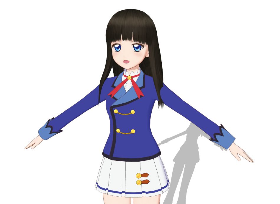 アイカツ！MMDモデル「87天羽まどか」登場（とらはぜ）ピンクは誠実