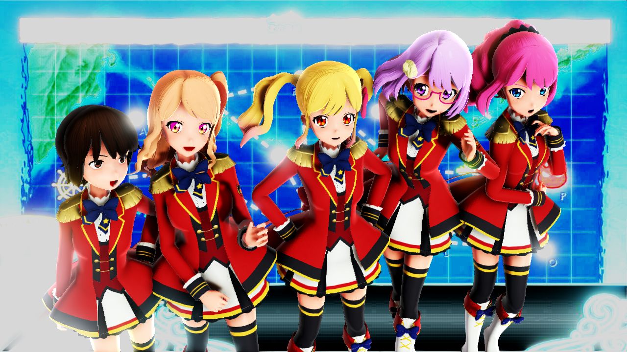アイカツスターズ虹野ゆめS4と共に呉130周年で遠征しない深雪（3-4も