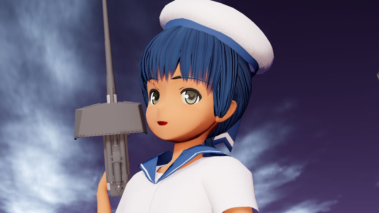 しばふ海防艦日振と大東が前段作戦で登場 セーラーワンピース吹雪と深雪 ねこさんなのです しばふ海防艦日振と大東が前段作戦で登場 セーラーワンピース吹雪と深雪 ねこさんなのです