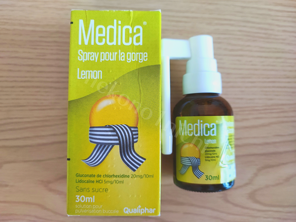 medica-spray pour-la-gorge-lemon-喉-スプレー-