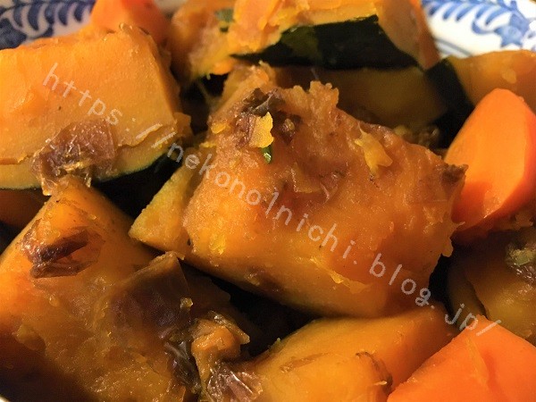 南瓜の煮物-かぼちゃ