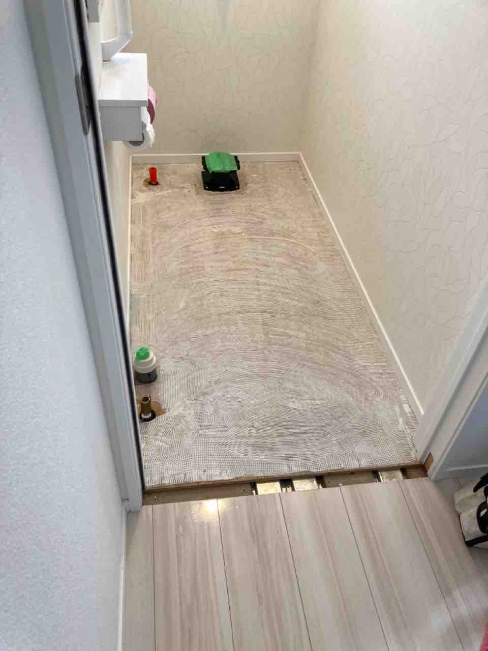 一条工務店 I Smart トイレの床の張り替え おっとり夫と気まぐれ妻のi Smart Life 一条工務店