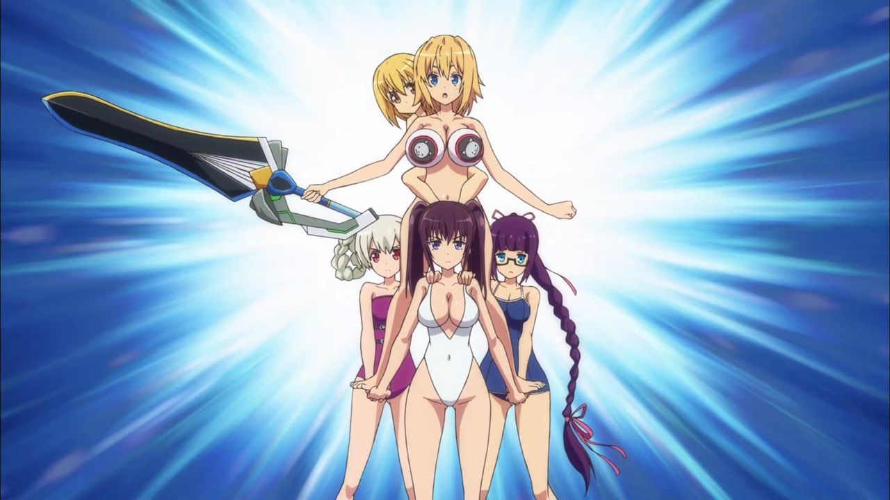 サービス過剰な水着回にちょっと狂ったお話だった叛逆性ミリオンアーサー6話 アニメ実況しようぜ