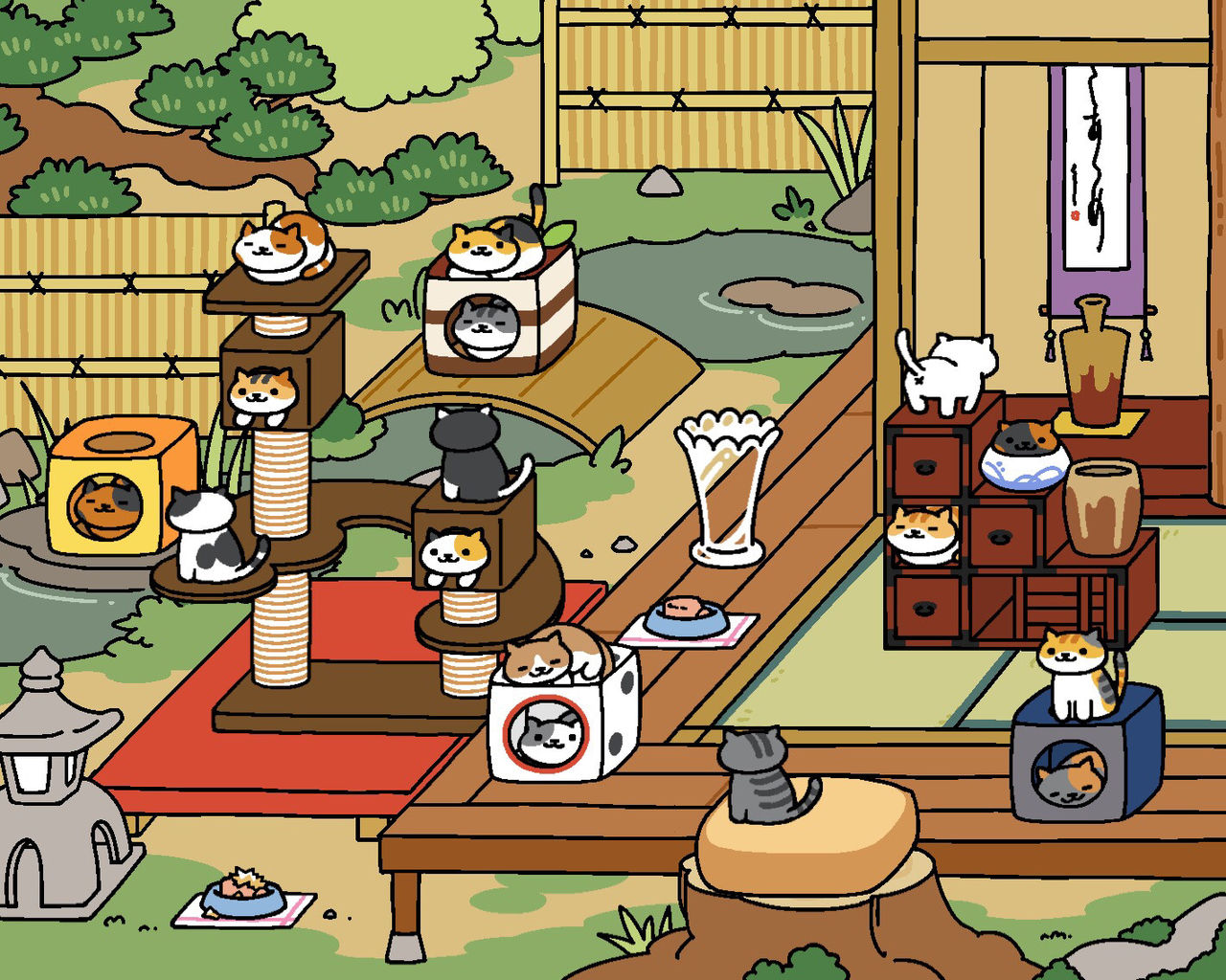 ねこあつめ画像 ついに最大値の23匹集めた人が現る すげぇえええええｗｗｗｗｗｗ ねこあつめ攻略まとめ速報