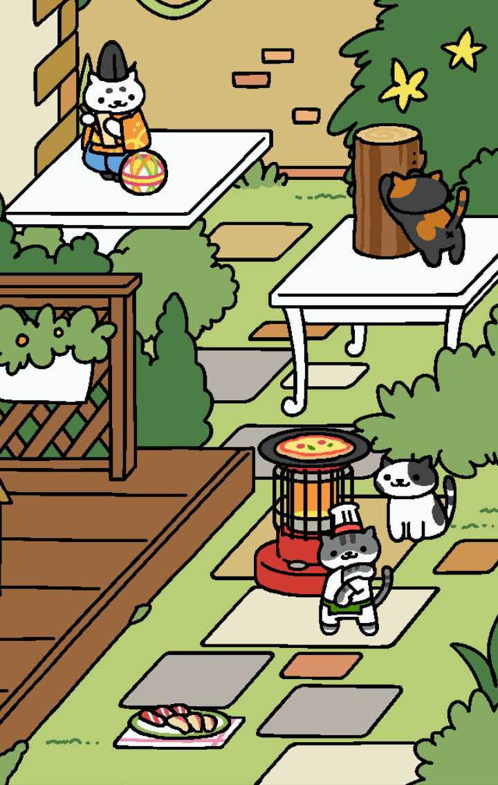 ねこあつめ びすとろさんはお刺身置いてもなかなか来てくれないな ねこあつめ攻略まとめ速報