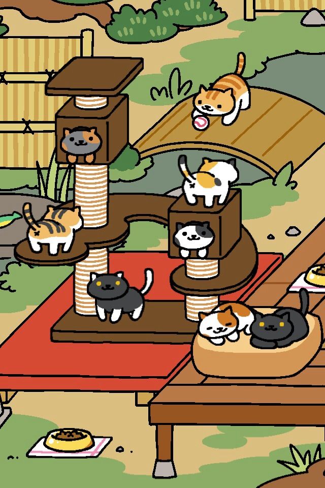 ねこあつめ 画像いろいろ見た感じではウッドデッキが一番いいかな と思うのですが こっちのほうがいいよ とかありますか 猫集めちゃった