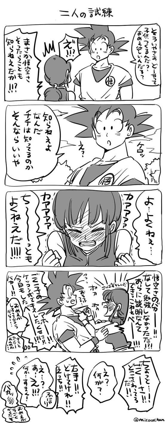 ドラゴンボール 悟空とチチのパロディ漫画 其の四 ドラゴンボールファンミーティング ドラゴンボール 悟空とチチのパロディ漫画 其の四 ドラゴンボールファンミーティング