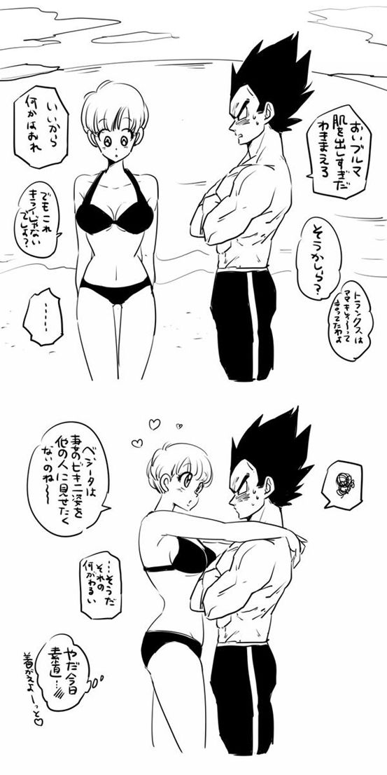 ドラゴンボール ベジータとブルマのパロディ漫画 其の一 ドラゴンボールファンミーティング