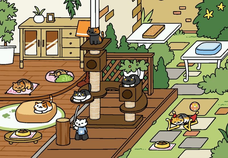 実践記録 41日目 50日目 ねこあつめ 始めました