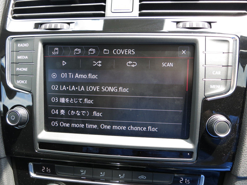 フォルクスワーゲン ゴルフ7 純正ナビユニット ディスカバープロ GOLF7