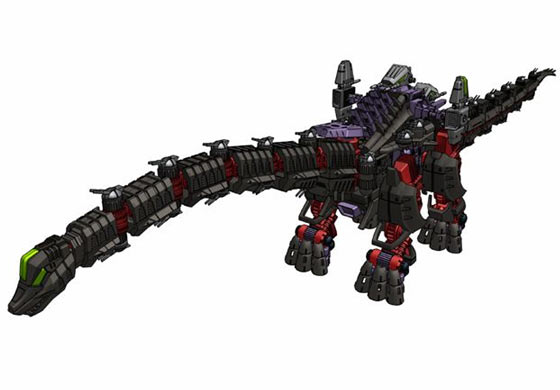 機獣新世紀ゾイド『EZ-069 セイスモサウルス(セイスモサウルス型)』 未