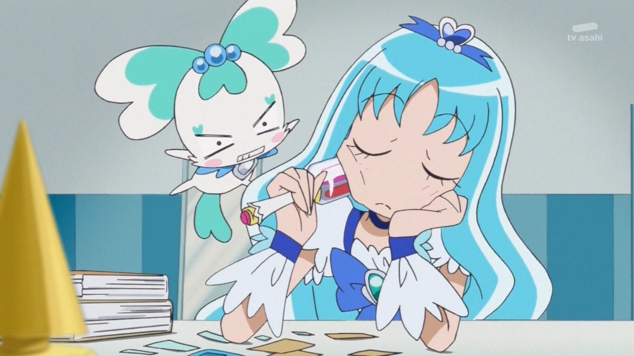 ハートキャッチプリキュア のキュアマリンこと来海えりかちゃん アニメンジャー