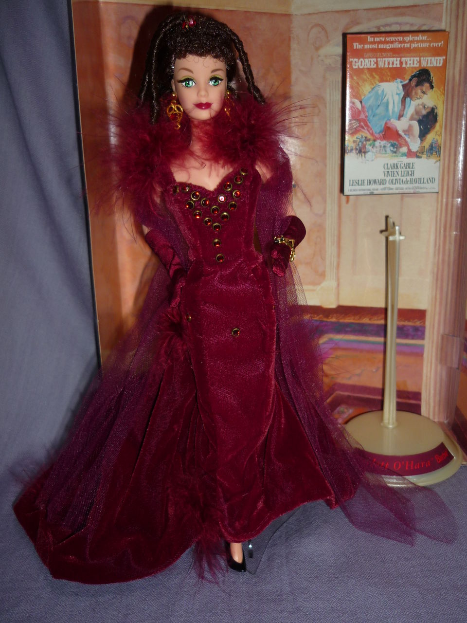 バービー風と共に去りぬスカーレット・オハラ レッドドレス : バービー