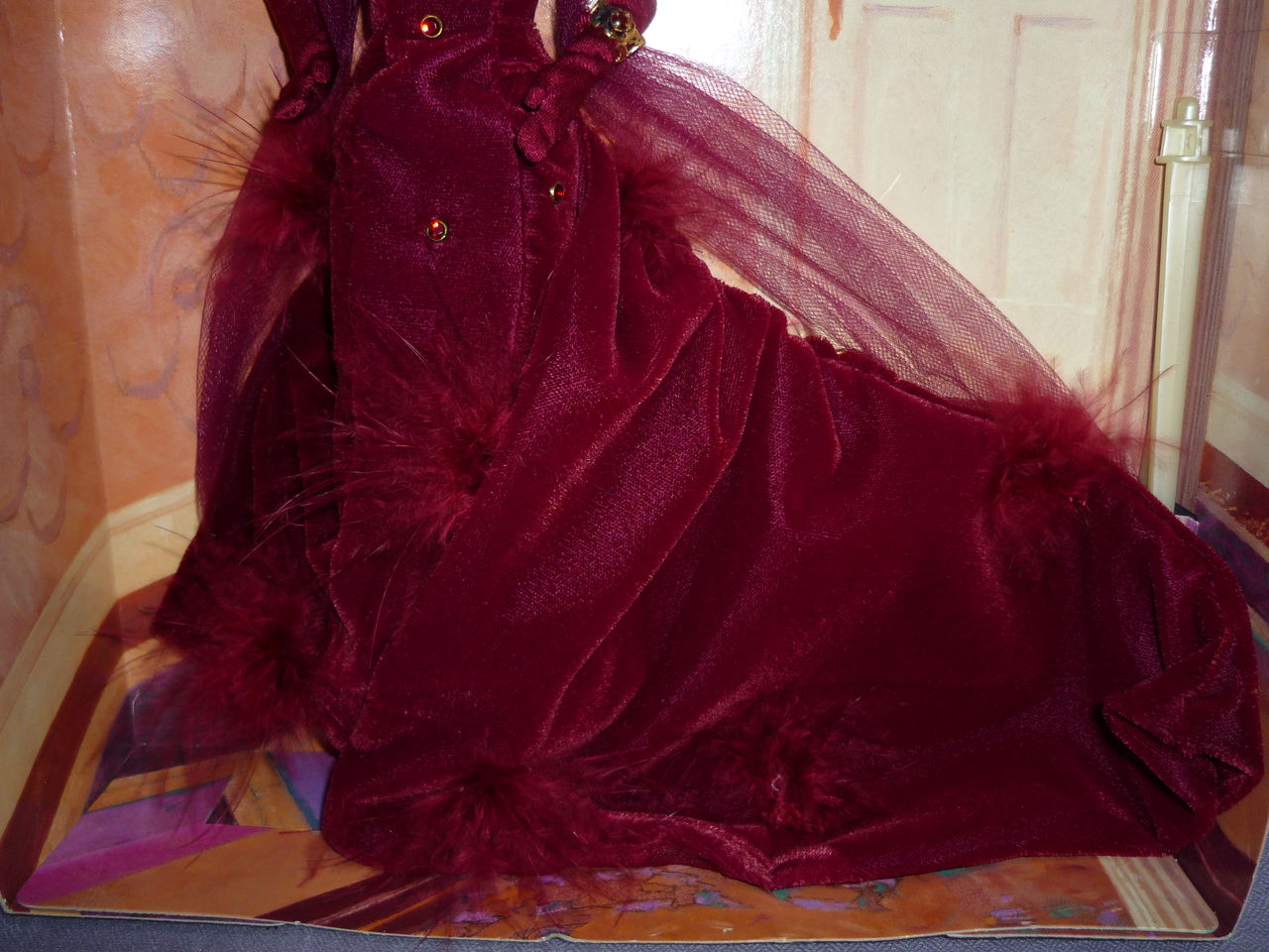 バービー風と共に去りぬスカーレット・オハラ レッドドレス : バービー