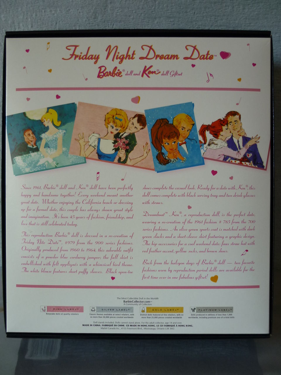 バービー＆ケン復刻版 